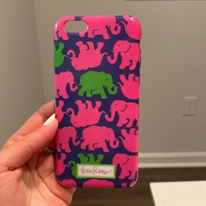 Lilly Pulitzer Pink Elephant Case